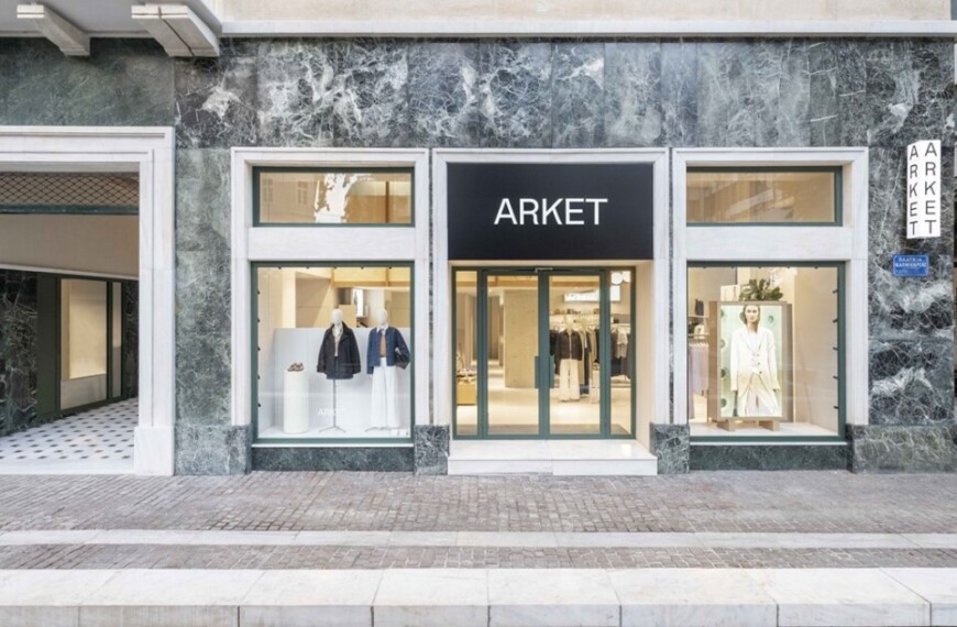 Η ARKET φέρνει το flagship concept της στην καρδιά της Αθήνας